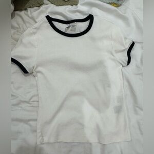 H&M White Tee